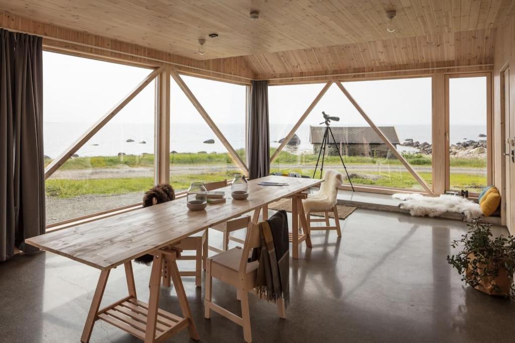 The Longhouse At Lista Apartment Farsund Exterior photo